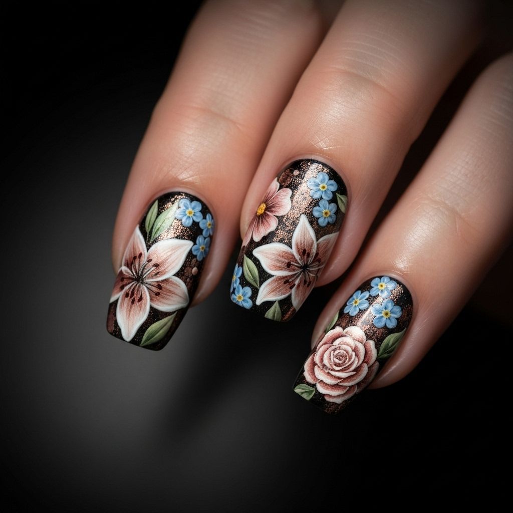 Beautiful nail art design 3